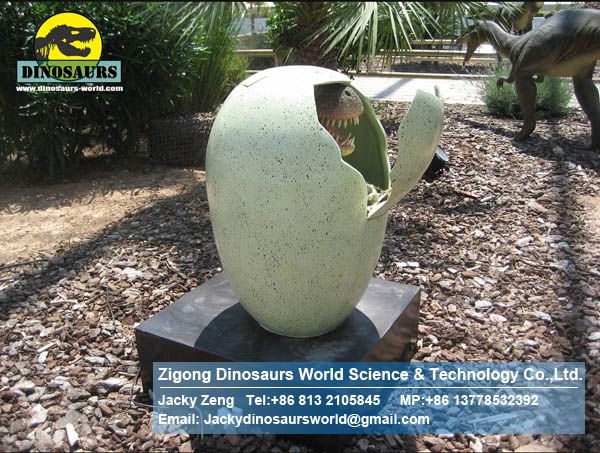 Caravan park kids amusement games ( Animatronic dino eggs ) DWE004