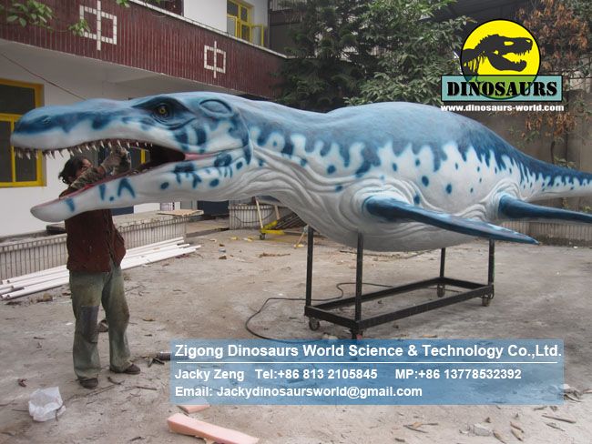 New Animatronic dinosaurs Liopleurodon in dinosaurs factory DWD035-1