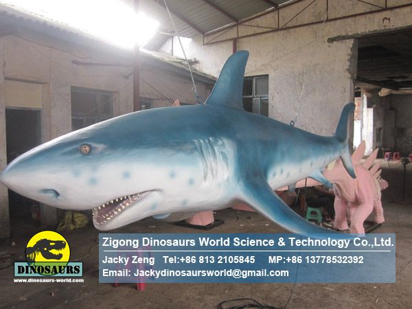 Life size Robotic Shark animatronic animals DWA024-1