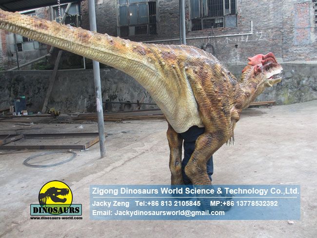 BBC walking with dilophosaurus dinosaur costume DWE3324-7