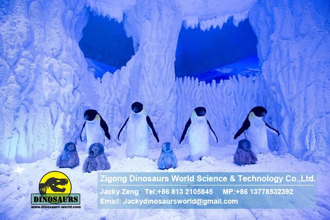 Penguin Robotic Animal Model Animal Replicas DWA115