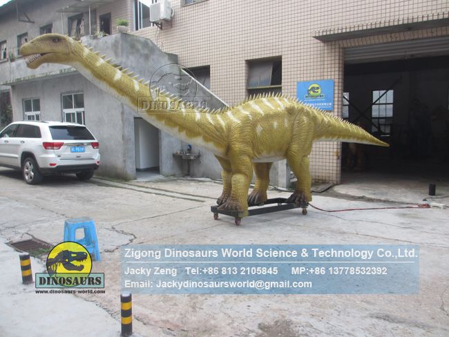 Artificial dinosaur machine exhibition animatronic diplodocus model DWD220