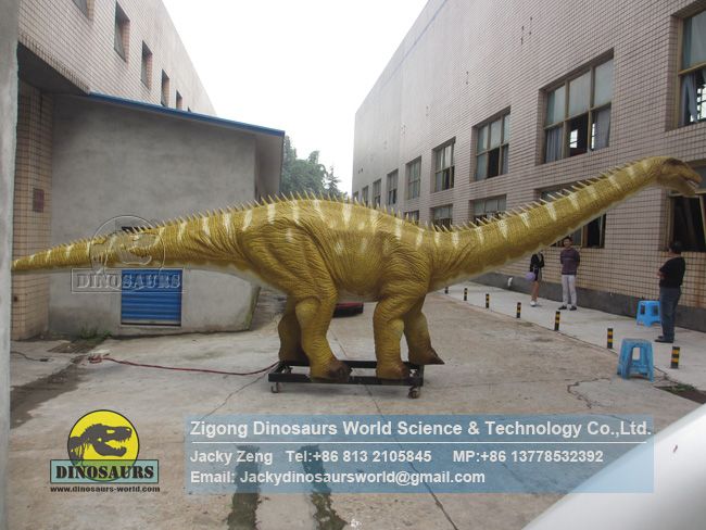 Artificial dinosaur machine exhibition animatronic diplodocus model DWD220