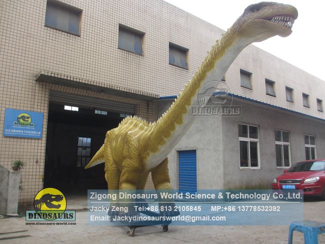 Artificial dinosaur machine exhibition animatronic diplodocus model DWD220