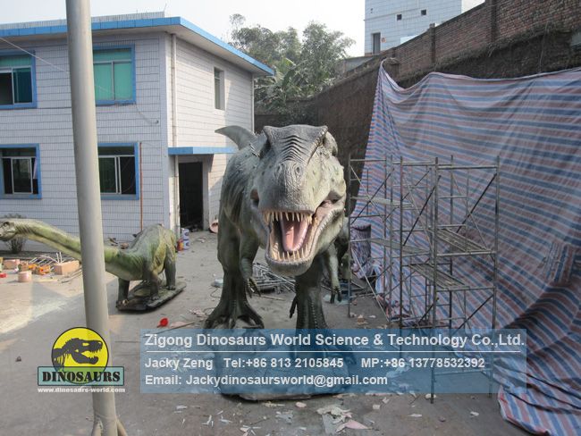 DWD1340-1 Big Tyrannosaurus Rex (T-rex) Finished And Testing In Factory