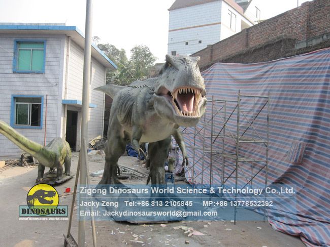 DWD1340-1 Big Tyrannosaurus Rex (T-rex) Finished And Testing In Factory