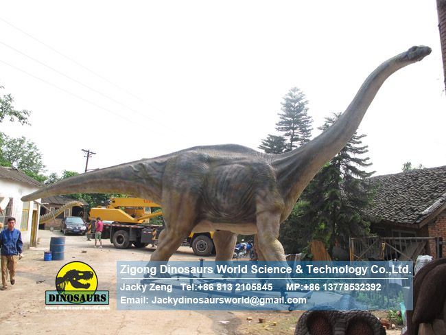 Jurassic world diberglass life size titanosaur​​ dinosaur replica DWD211