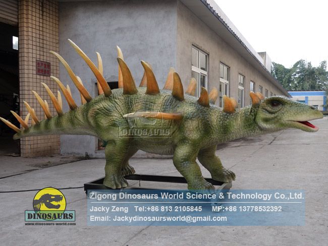 Large dinosaur Kentrosaurus models dinosaur park sale DWD225