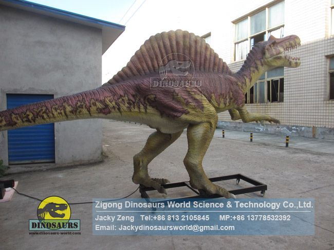 Jurassic Simulation Animatronic Dinosaur Spinosaurus robot Dinosaur for sale DWD230