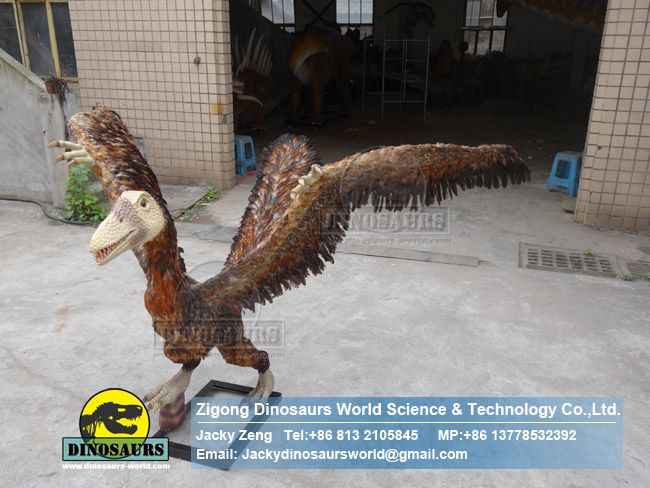 Artificial dinosaur late jurassic archaeopteryx model DWD5225