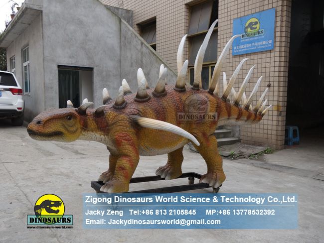 Life size artificial dinosaur Jurassic world Kentrosaurus 肯氏龙 DWD235