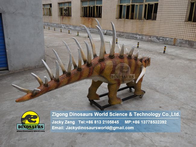 Life size artificial dinosaur Jurassic world Kentrosaurus 肯氏龙 DWD235