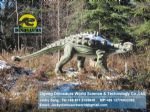 playground slide for children animatronic dinosaurs ( Ankylosaurus ) DWD028