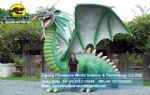 Fiberglass dragon decoration outdoor play DWE034