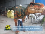 Realistic life size dinosaur costume jurassic park DWE3324-2