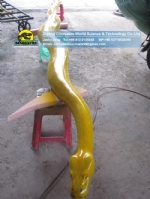 Fiberglass (patteraless)burmese python replica DWA138