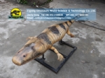 Museum exhibit paleontology restoration model greererpeton DWD5213