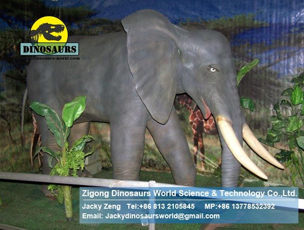 Life size Elephant exhibition animals DWA005