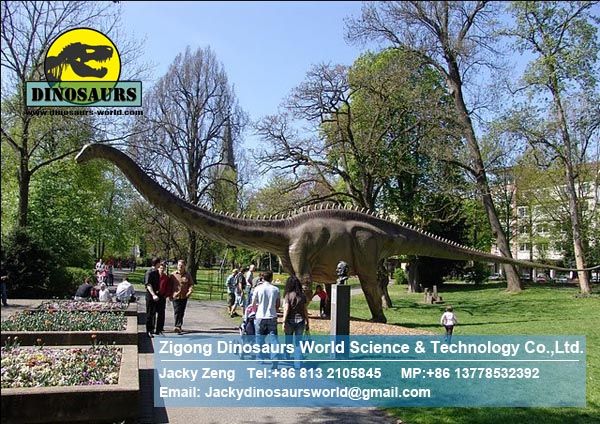 Park playground equipment molding dinosaurs ( Diplodocus ) DWD042