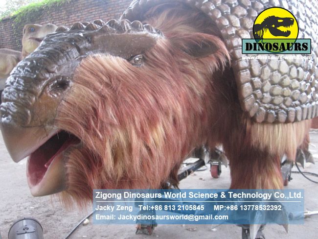Glyptodont Live Size Robotic Animated animal Model DWA116