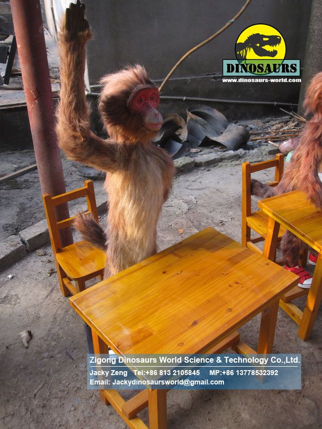 Life size Monkey,Animatronic Monkey,Animal Replicas DWA123