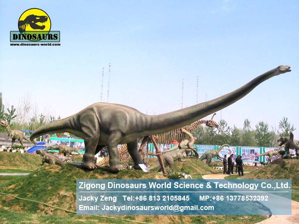 Dinopark model Animatronic exhibition Dinosaurs (Mamenchisaurus) DWD062