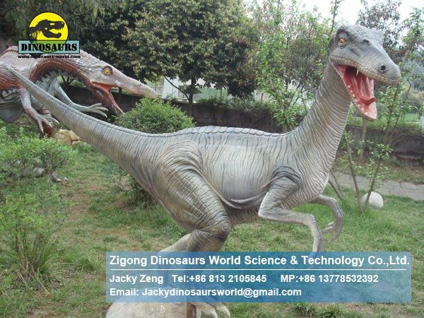 Indoor toy amusement jurassic park dinosaur ( Velocisaurus ) DWD061