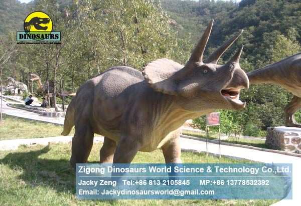 Dinosaurs factory china animatronic dinosaurs ( Triceratops ) DWD052