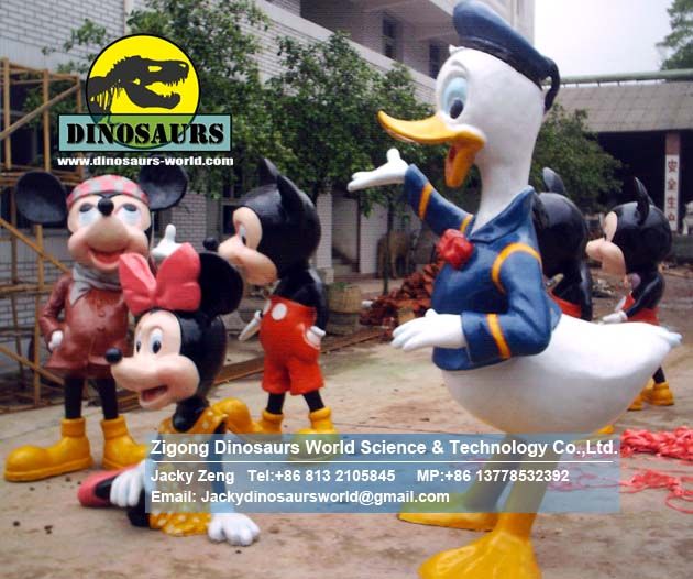 Donald Duck and Mickey Mouse DWC028