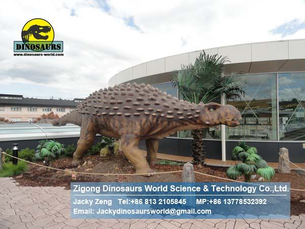 Artificial dinosaur for amusement park dino toys (Ankylosaurus) DWD124
