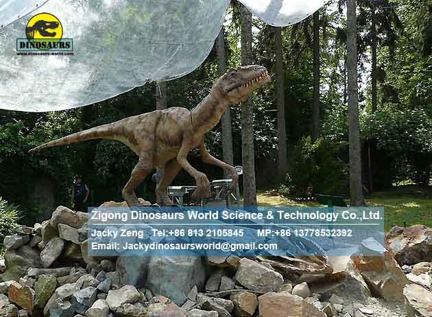 2014 Christmas indoor playground dinosaurs Deinonychus DWD156