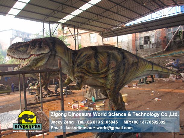 Menchanical dinos & dinos playground equipments  factory DWD023-8