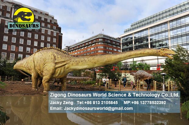 Mechanical dinosaur for dino park Diplodocus DWD1329