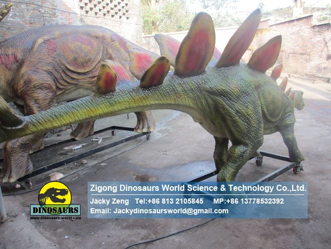Zigong dino CE standard alive animated stegosaurus DWD112-1