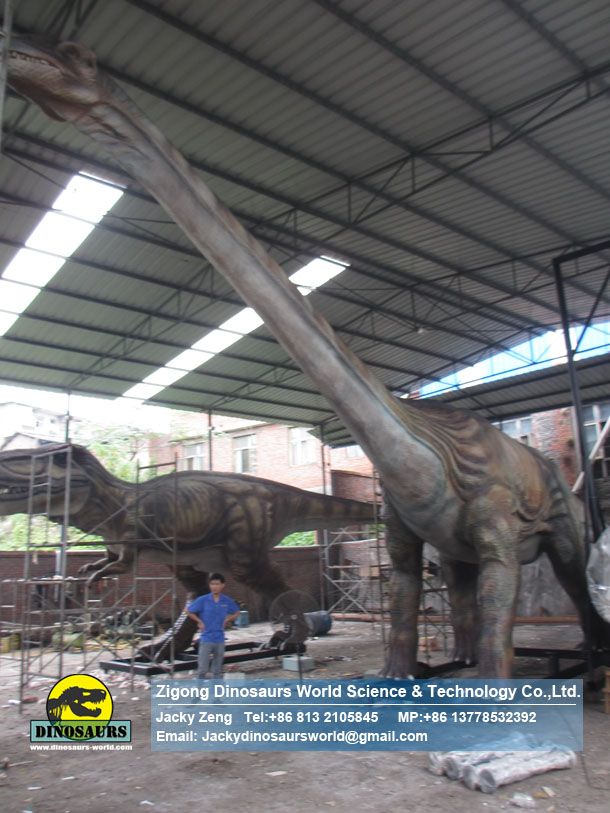 High Quality advertising dinosaur model Brontosaurus DWD185-2