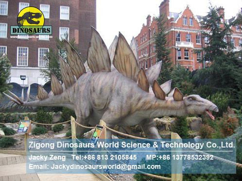 Robotic dinosaur CE standard alive animated Stegosaurus DWD1338