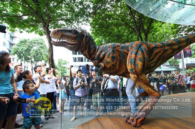 High quality life size animatronic robotic dinosaur costume DWE3324-11 High quality life size animatronic robotic dinosaur costume DWE3324-11