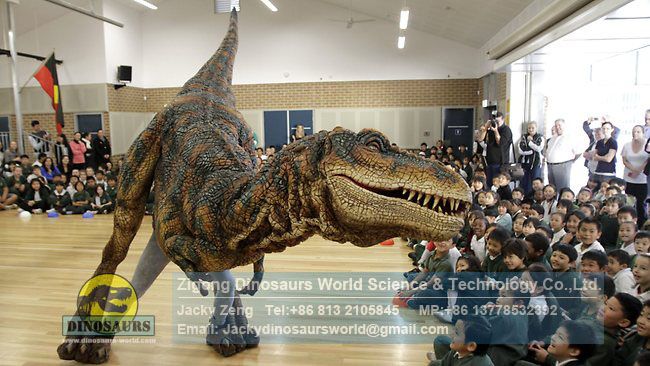 High quality life size animatronic robotic dinosaur costume DWE3324-11 High quality life size animatronic robotic dinosaur costume DWE3324-11