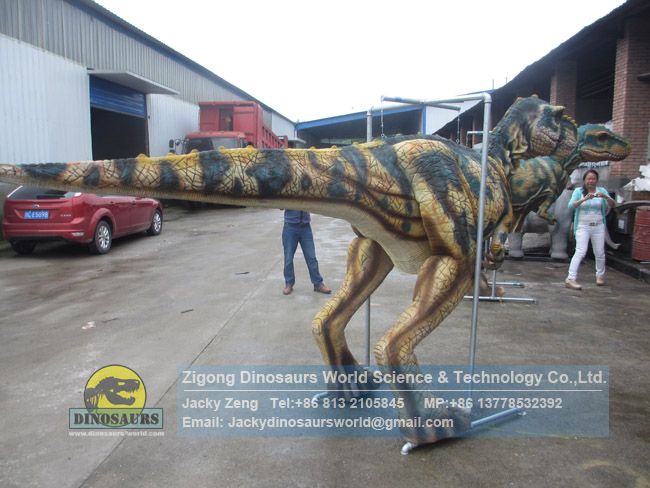 Walking with realistic animatronic dinosaur coat DWE3324-14 Walking with realistic animatronic dinosaur coat DWE3324-14