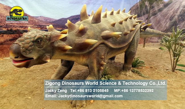 Jurassic world electric dinosaur model Ankylosaurus DWD1465 