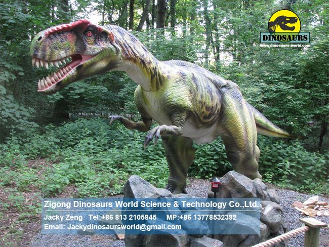High-quality robot allosaurus animatronic dinosaur DWD1455