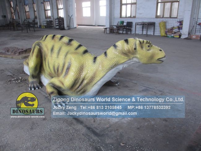 Animatronic dinosaur fiberglass Iguanodon Seating Model DWE061