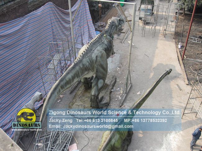 DWD1340-1 Big Tyrannosaurus Rex (T-rex) Finished And Testing In Factory