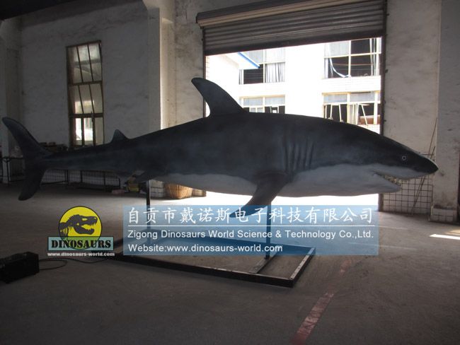 Chinese Customer Ordered One 6m long Animatronic Shark for his Ocean Attraction Exhibition DWA139