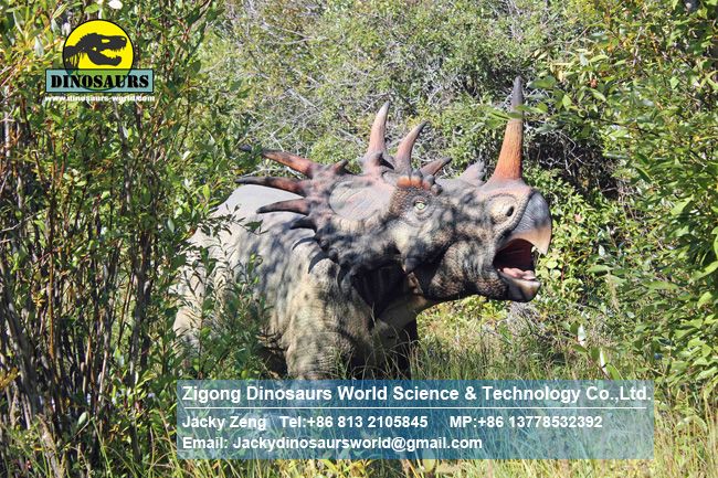 Jurassic World simulation robot Adult Styracosaurus DWD1331-2