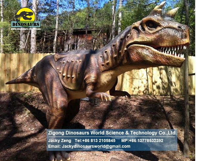 Jurassic park robot dinosaur model young carnotaurus DWD1495