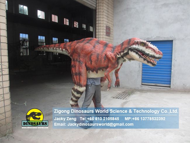  Jurassic world walkable dinosaur appearance raptor costume DWE3324-26
