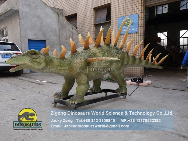 Large dinosaur Kentrosaurus models dinosaur park sale DWD225