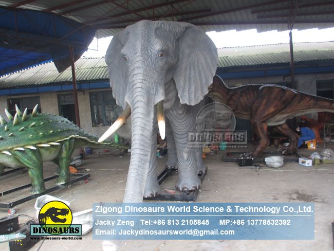 Custom theme zoo animal model simulation elephant DWA156