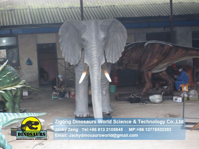 Custom theme zoo animal model simulation elephant DWA156